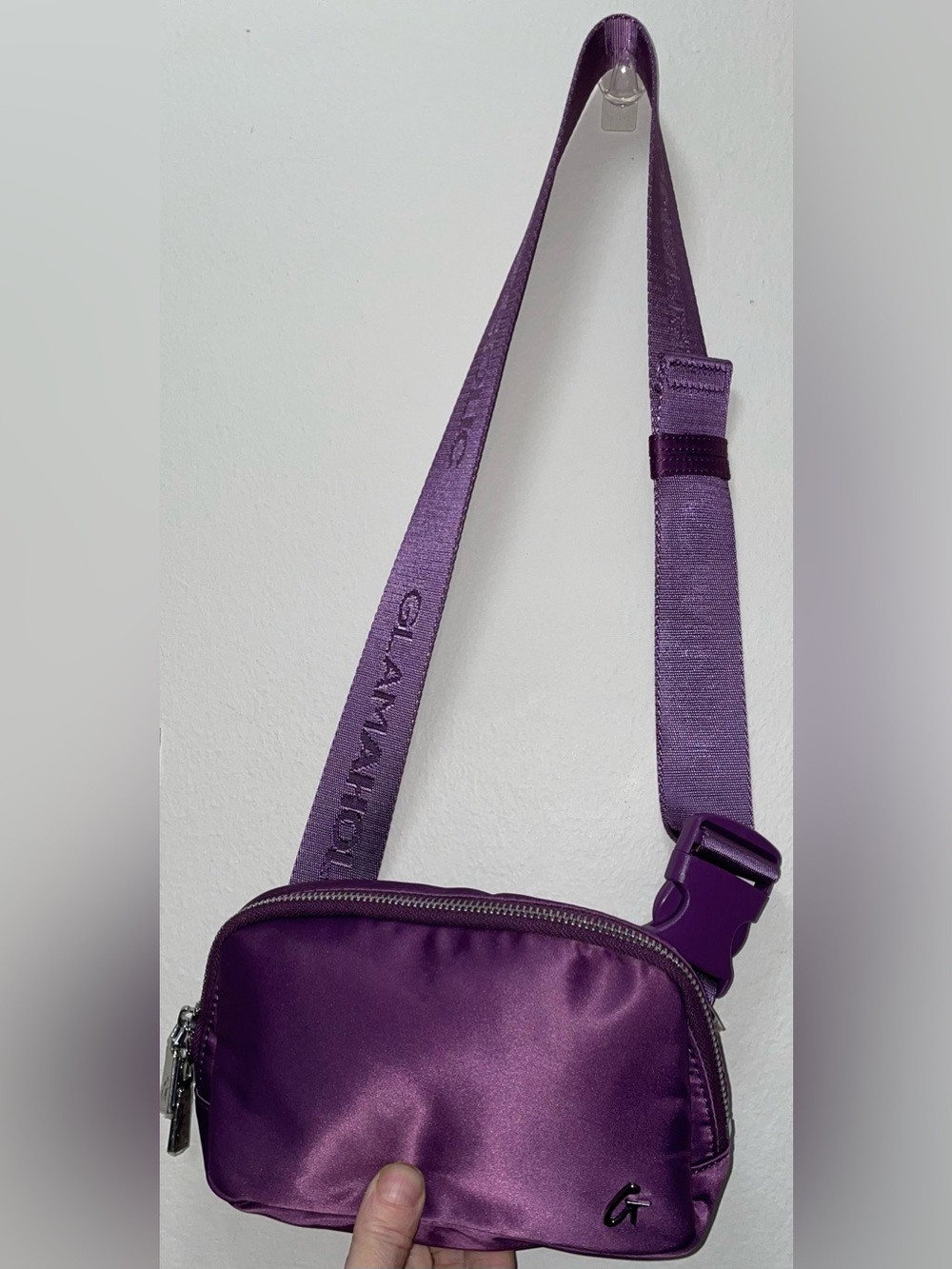 Glamaholic Purple Nylon Fanny Pack - Picture 5 of 16
